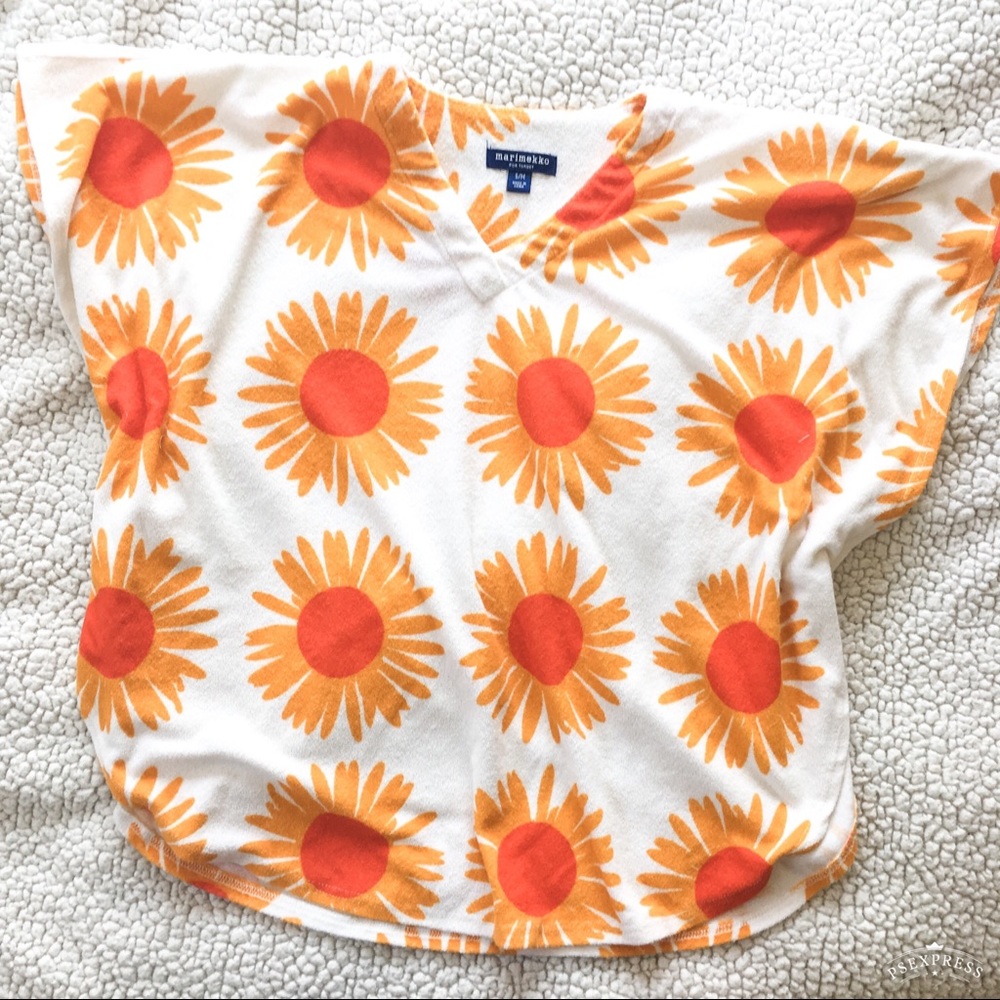 Marimekko terry cloth top